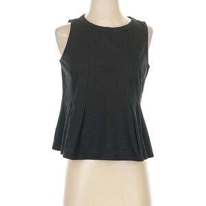 Banana Republic Black Peplum Tank Top